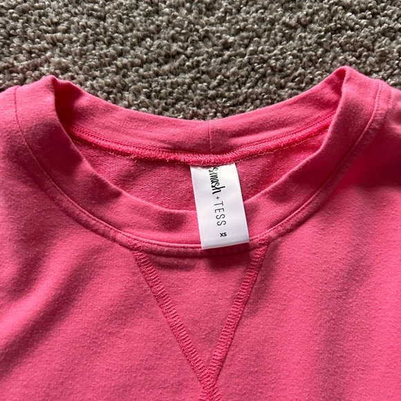 EUC Smash + Tess Essentials Dress in Ginger Pink - Picture 7 of 7